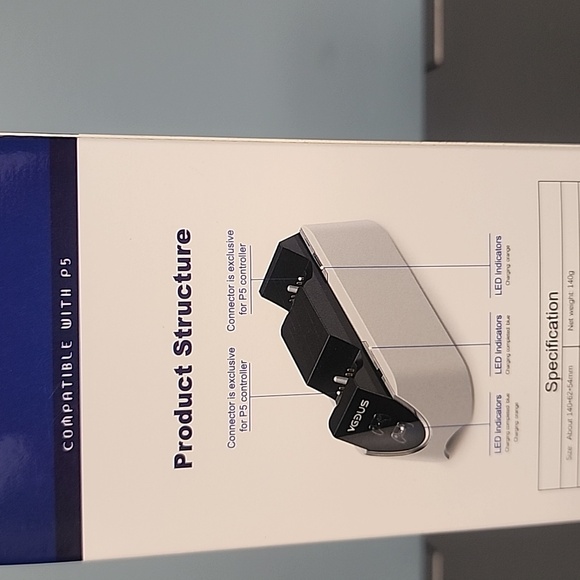 The P5 charging stand is brand new and never open - Picture 2 of 5